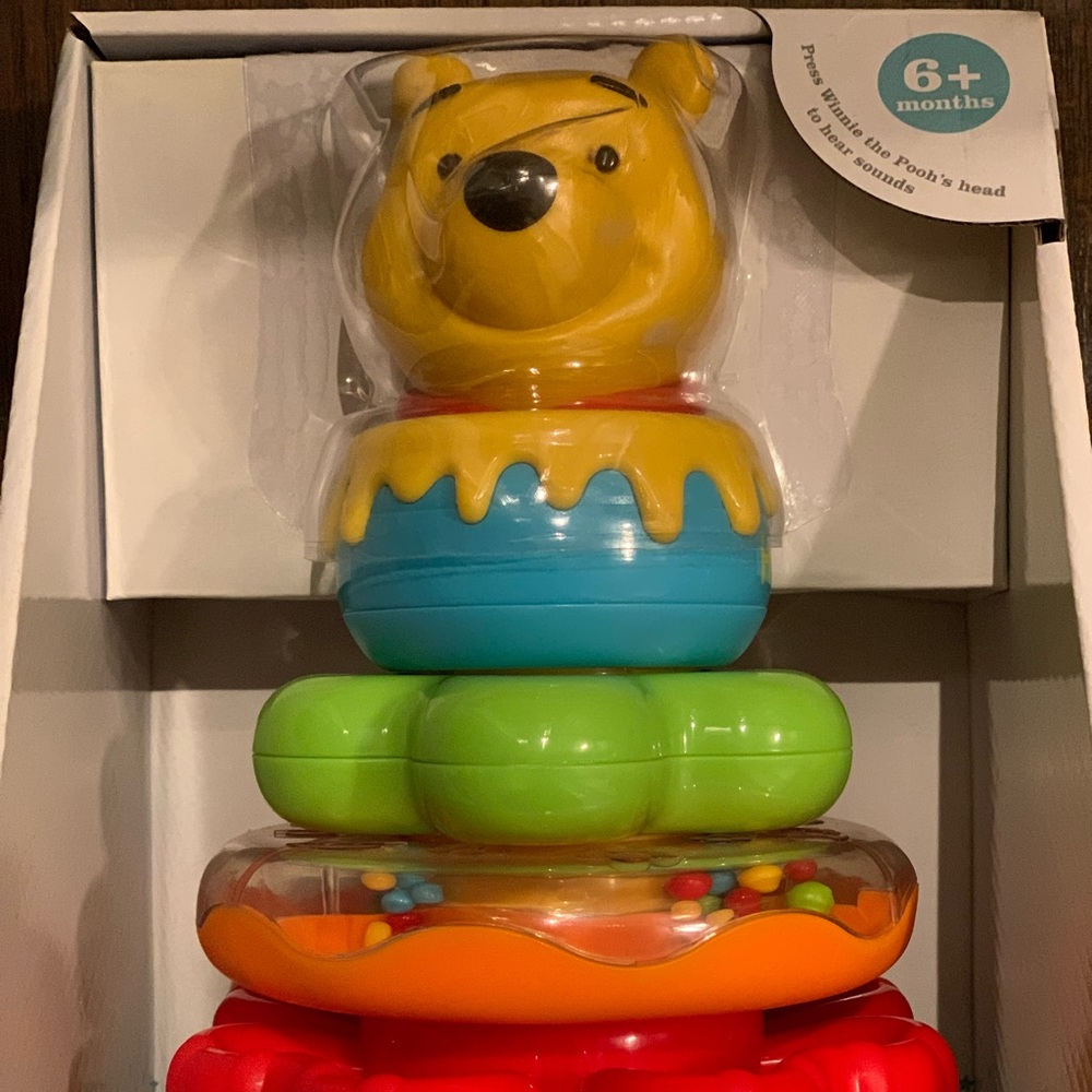 Winnie the Pooh stacking rings